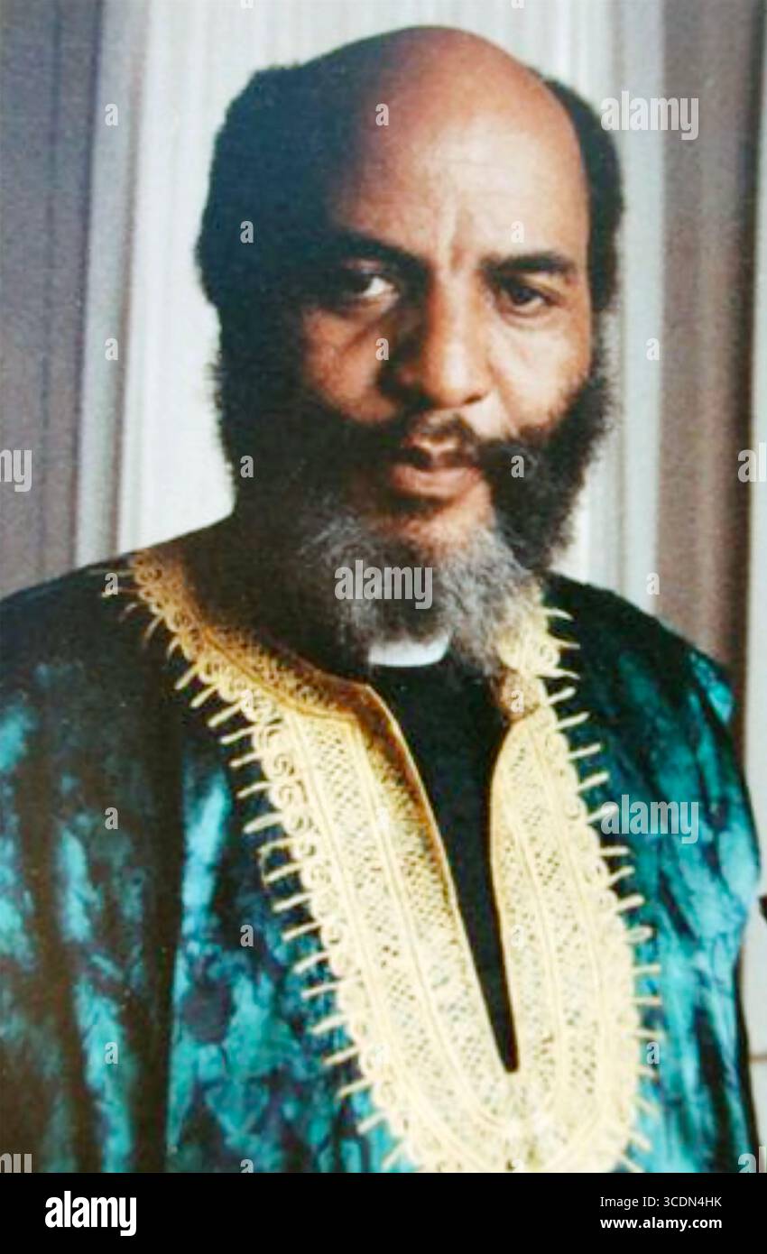 JAMES BEVEL (1936-2008), organizzatore statunitense per i diritti civili nel 1987 Foto Stock