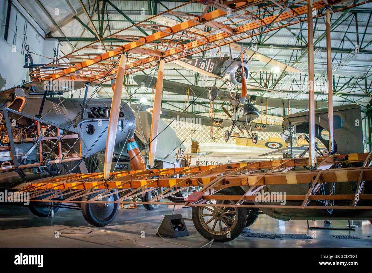 Museo della RAF Hendon WW! raccolta Foto Stock