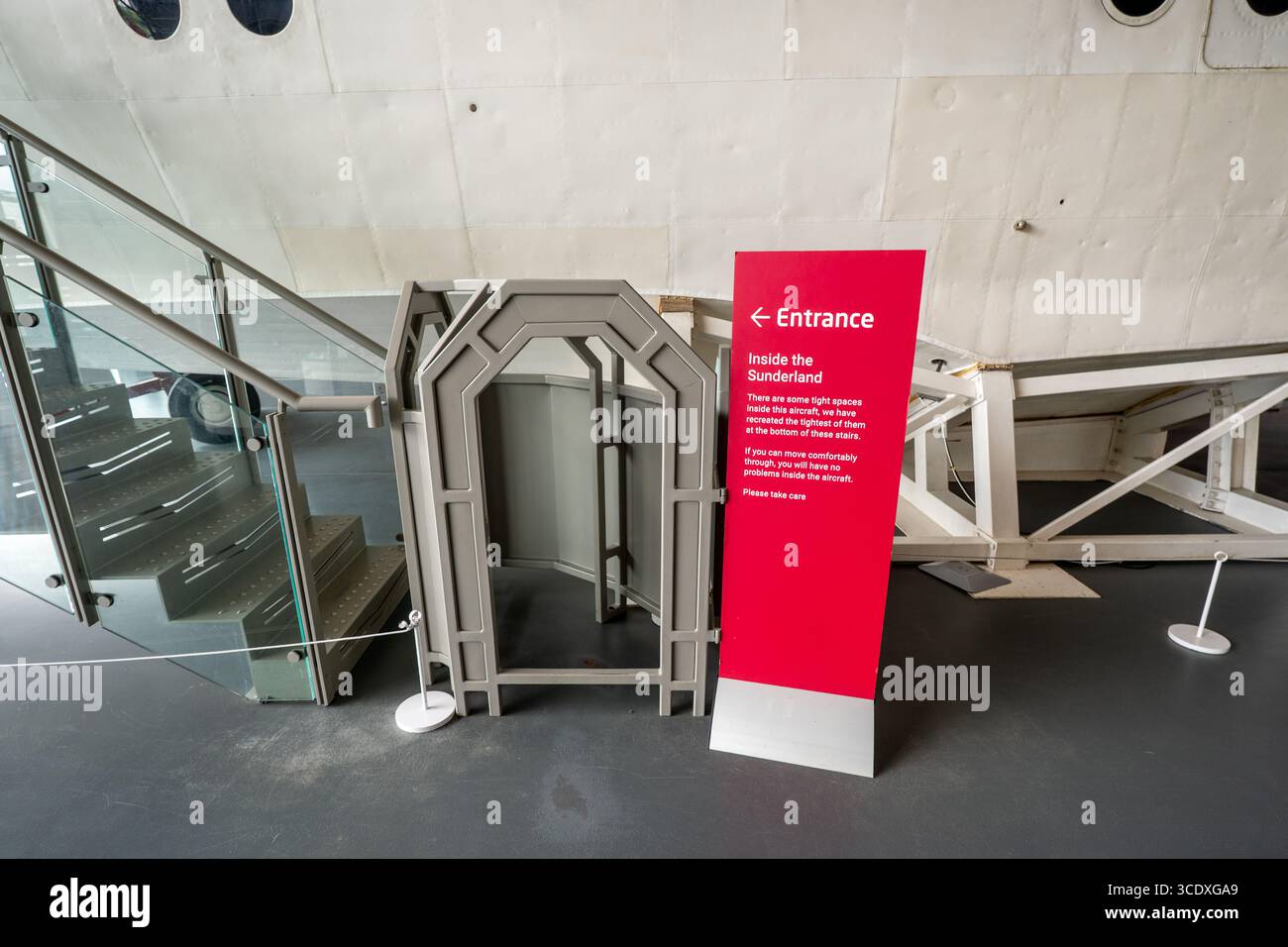 Museo della RAF Hendon Short Sunderland Foto Stock