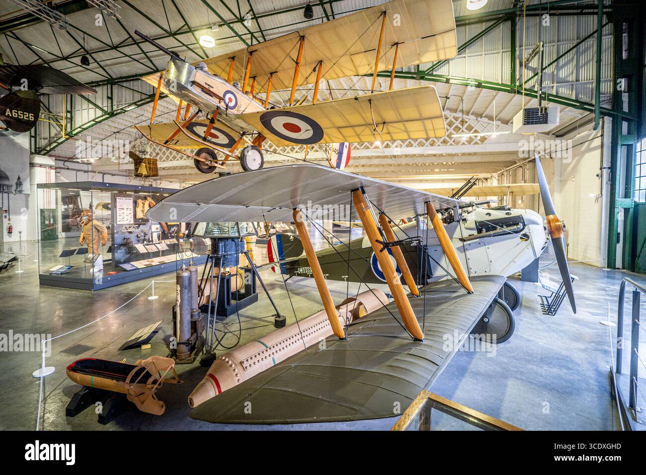 Museo della RAF, collezione Hendon WW1 Foto Stock
