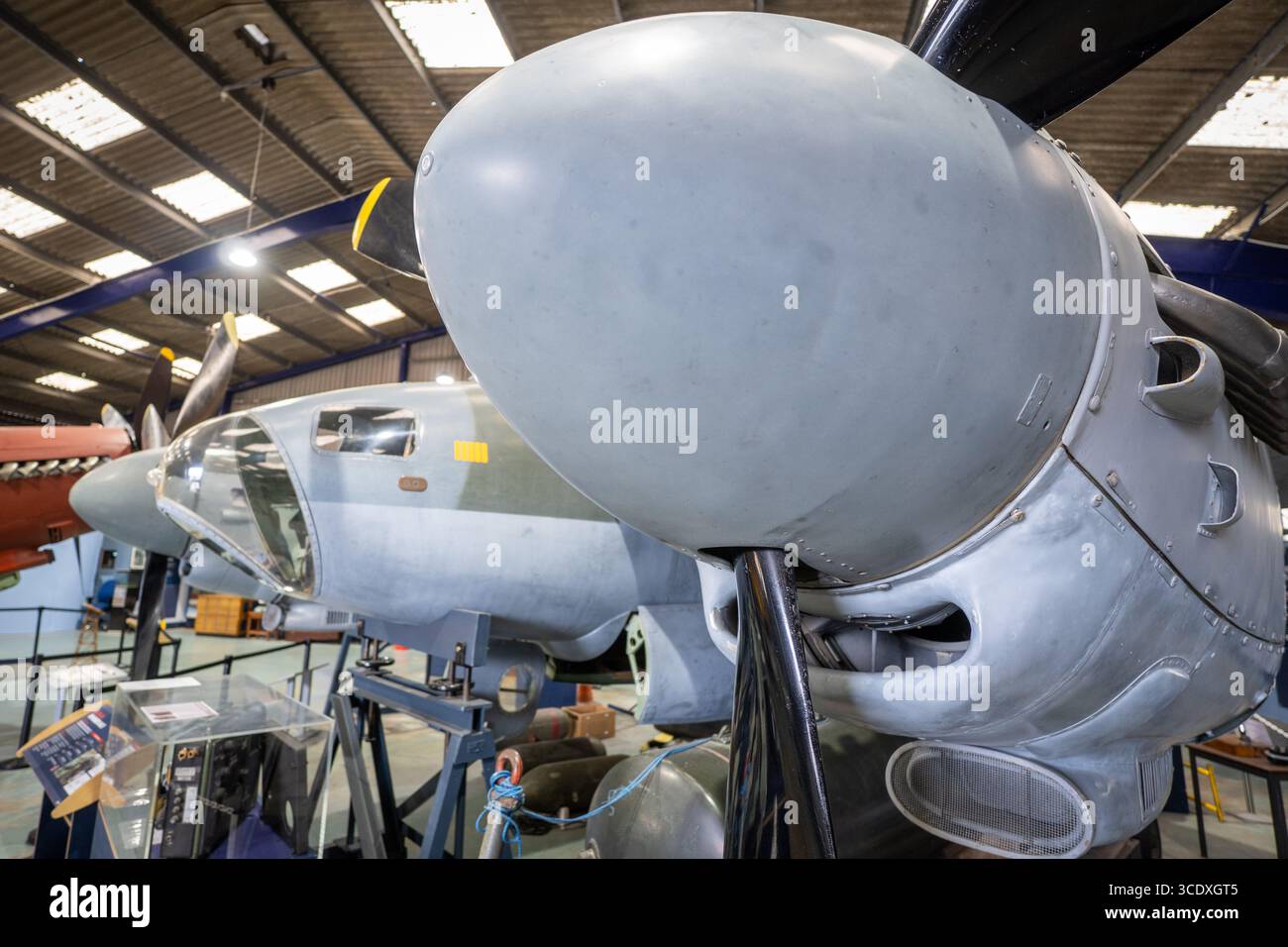 De Havilland DH98 Mosquito B.MK.35 al DeHaviland Museum in Inghilterra Foto Stock
