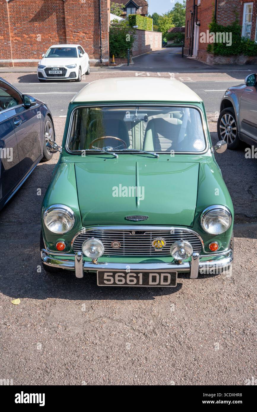 Austin Mini Cooper anni '1960 Foto Stock