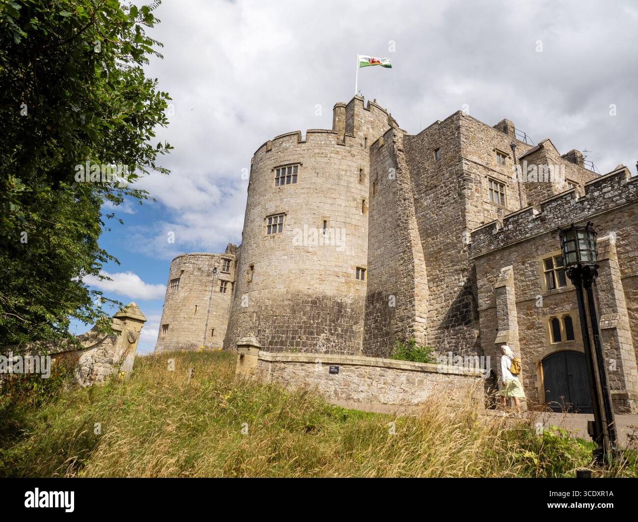 Castello di Chirk vicino a Wrexham, Galles, Regno Unito. Foto Stock