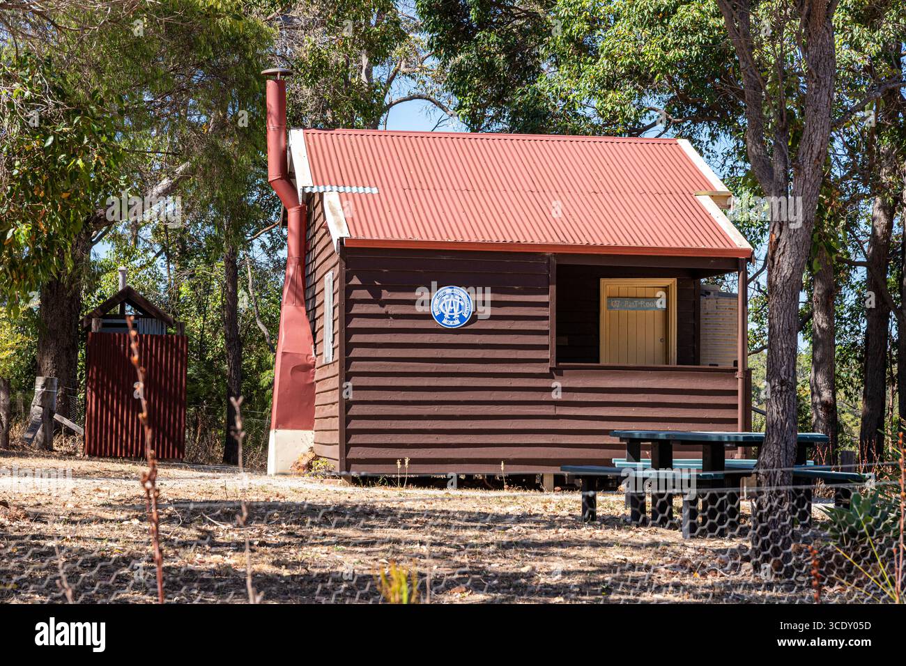 Country Women's Association Hall, Rosa Glen, Margaret River nella regione SW dell'Australia Occidentale WA Foto Stock