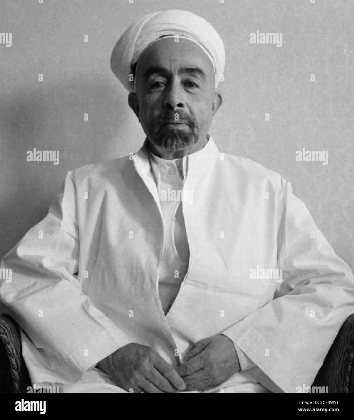 ABDULLAH I DI GIORDANIA (1882-1951) NEL 1942 Foto Stock