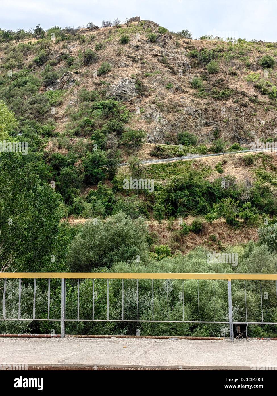 Dal basso verso l'alto Foto Stock