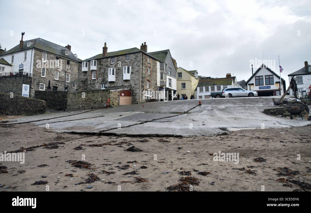 Port Isaac, Cornovaglia settentrionale Foto Stock