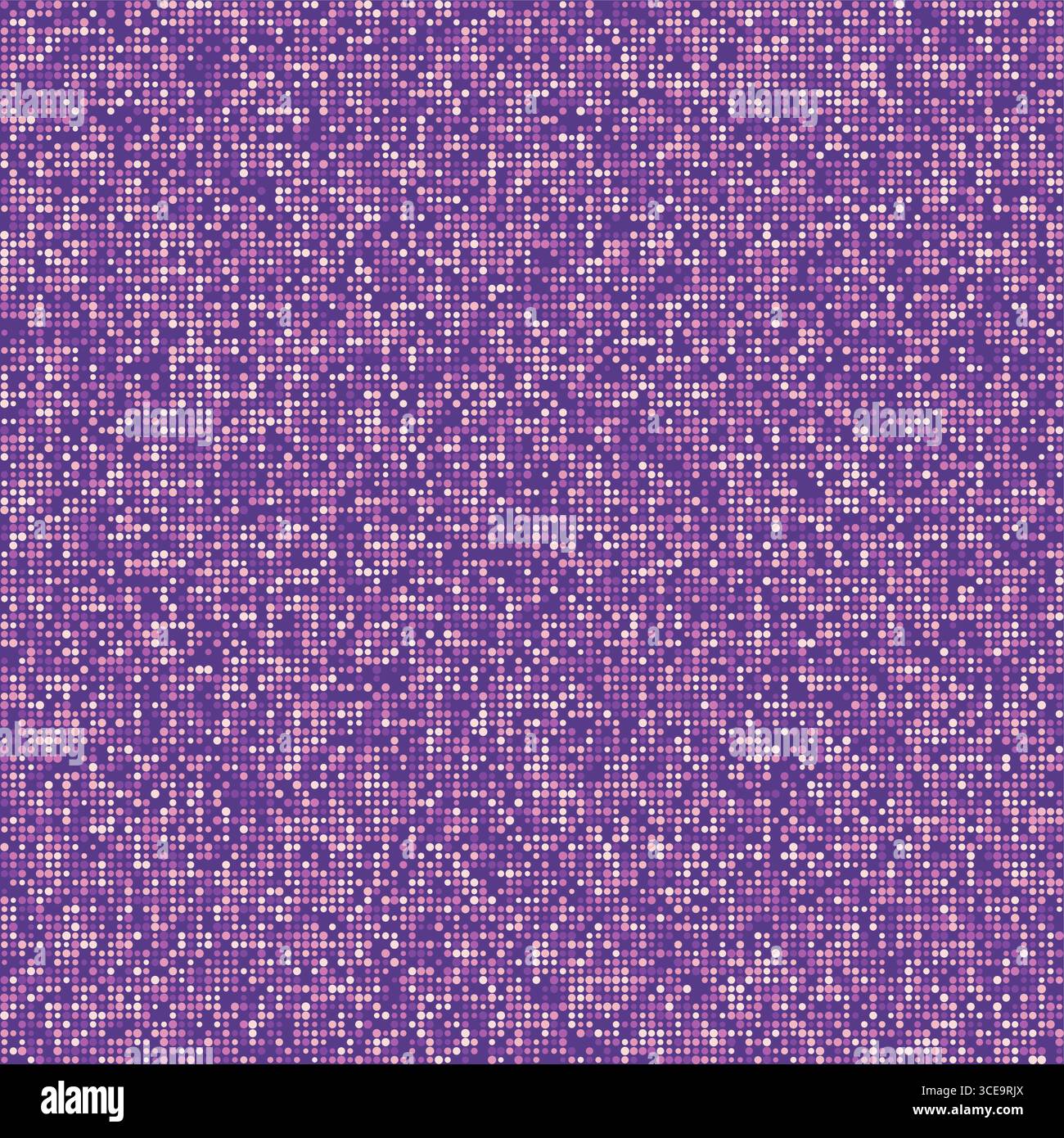 Pattern di sfondo senza interruzioni. Cerchi in più colori. Viola, lilla, lavanda, viola scuro, viola pallido. Illustrazione del vettore energetico. Illustrazione Vettoriale