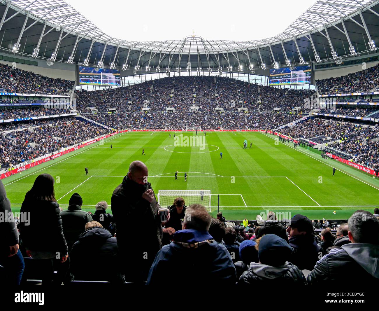 Tottenham Hotspur vs Chelsea partita di calcio al Tottenham Hostspur Stadium White Hart Lane il 26 febbraio 2023, il Tottenham ha battuto il Chelsea 2-0. Foto Stock