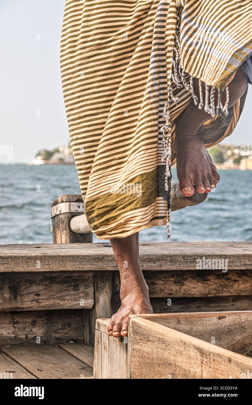 Vela, Lamu, Kenya Foto Stock