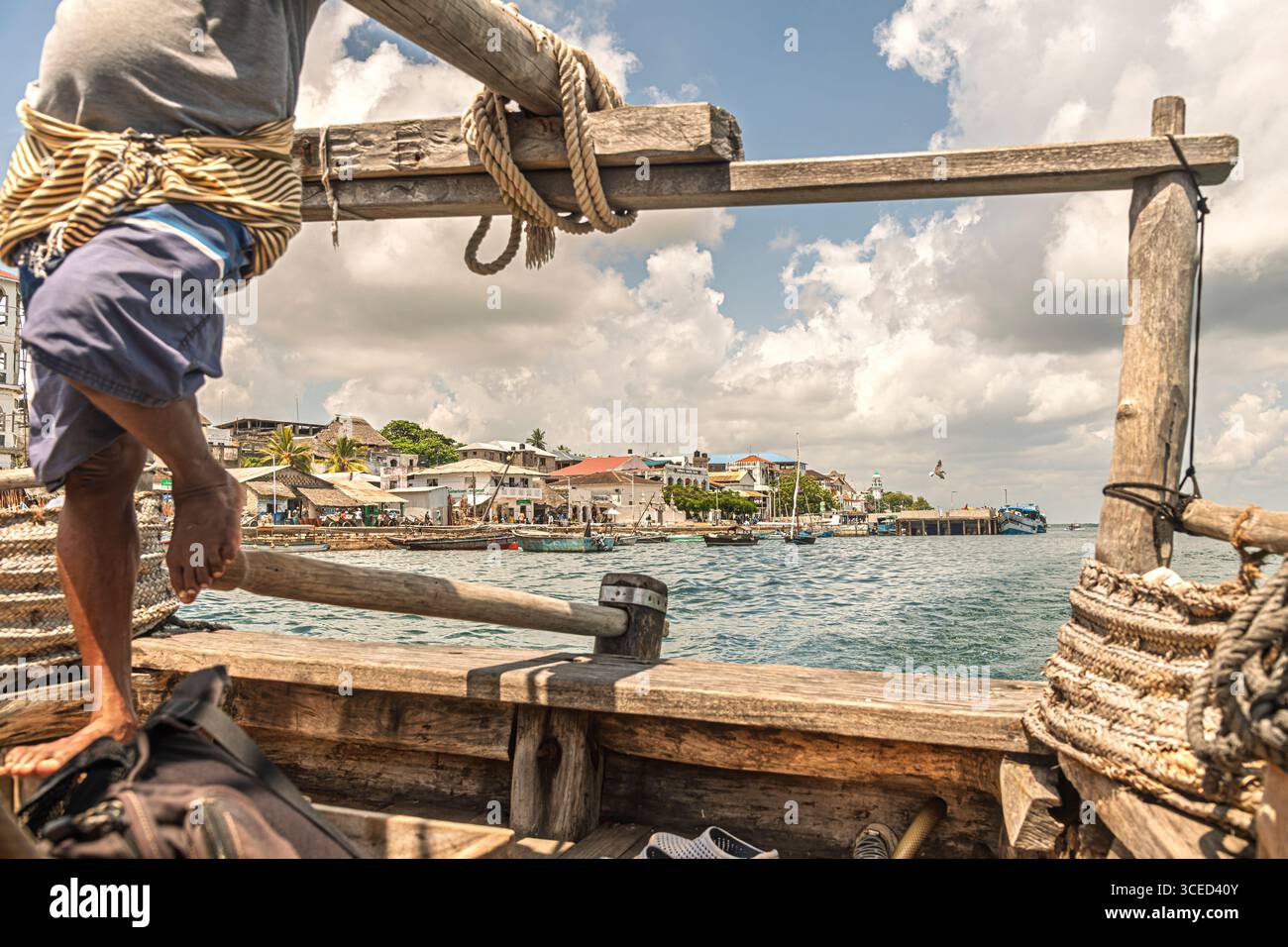 Vela, Lamu, Kenya Foto Stock