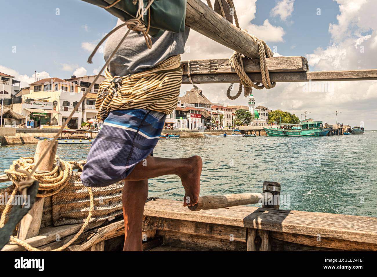 Vela, Lamu, Kenya Foto Stock