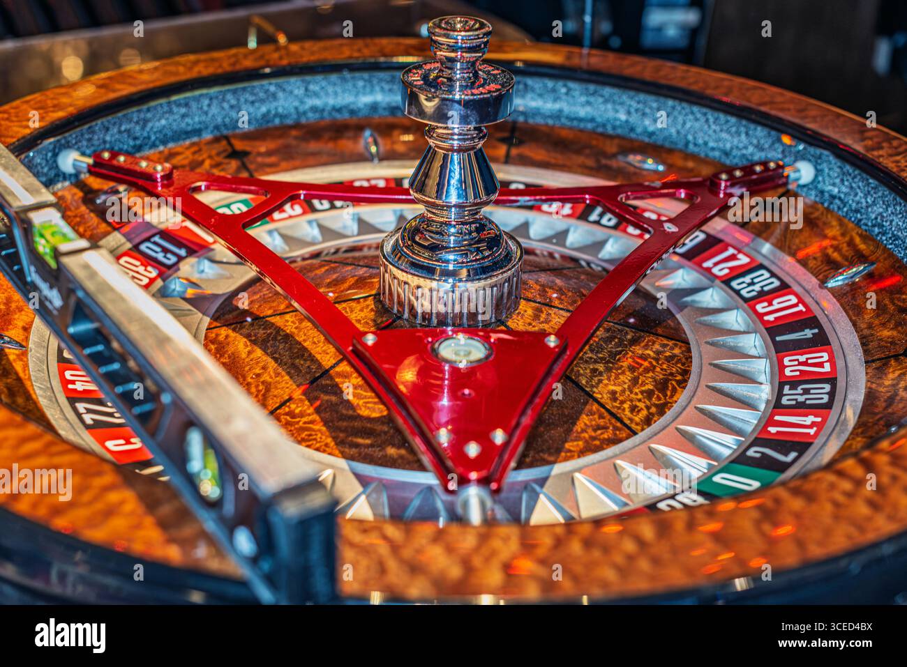 La roulette del casinò è in fase di manutenzione, Las Vegas Foto Stock