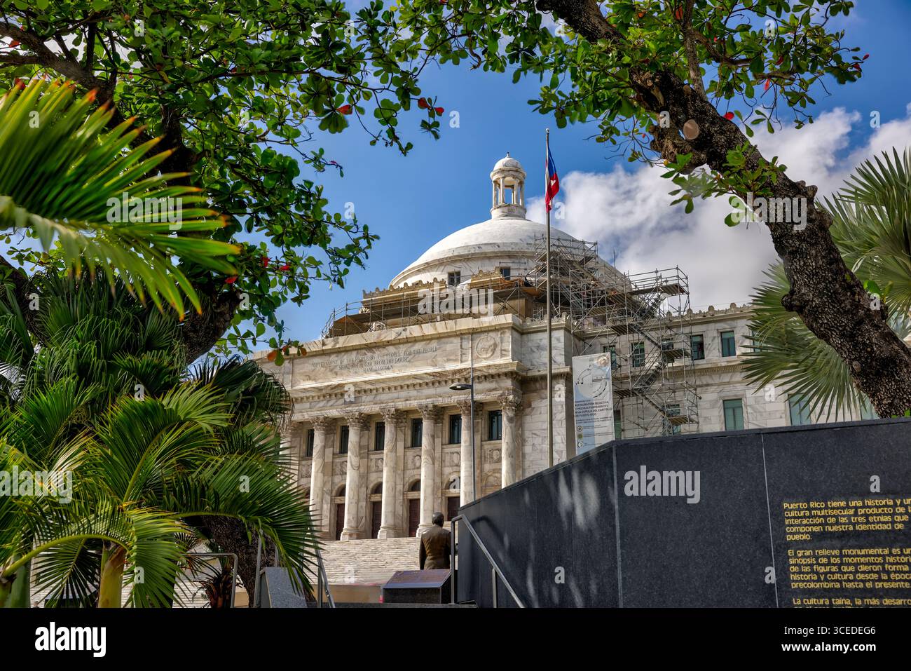 San Juan, Porto Rico - 26 marzo 2024: Capitolio de Puerto Rico a San Juan, Porto Rico Foto Stock