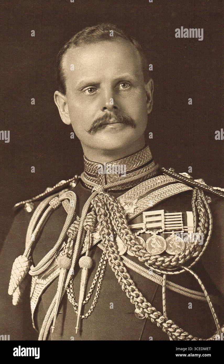 Tenente generale Sir William Birdwood. comandante del corpo d'armata australiano e neozelandese, durante la campagna di Gallipoli nel 1915 Foto Stock