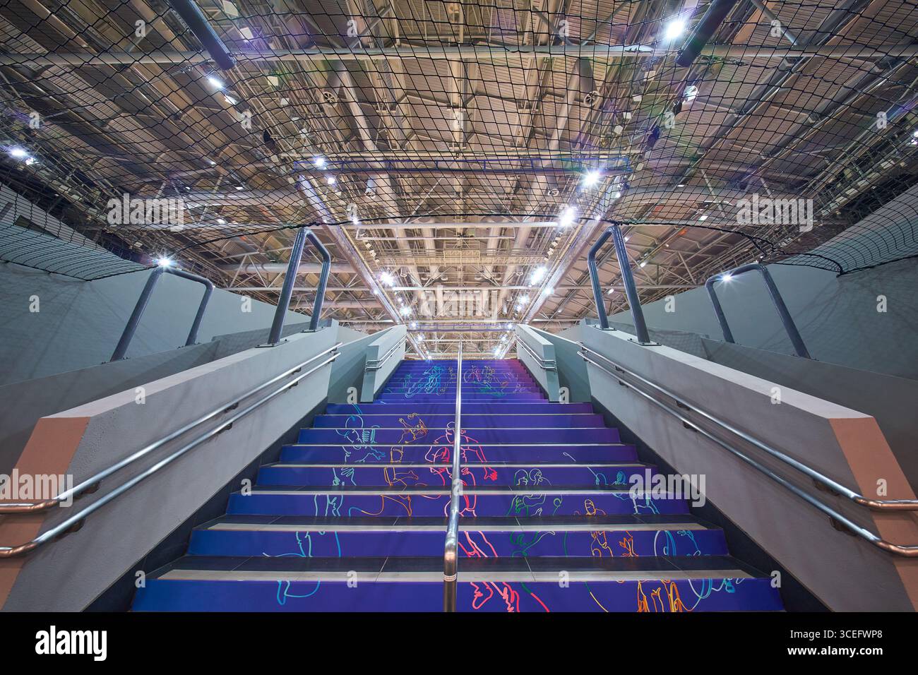 All'interno del Velodrome di Hong Kong, agosto 2025. Foto Stock