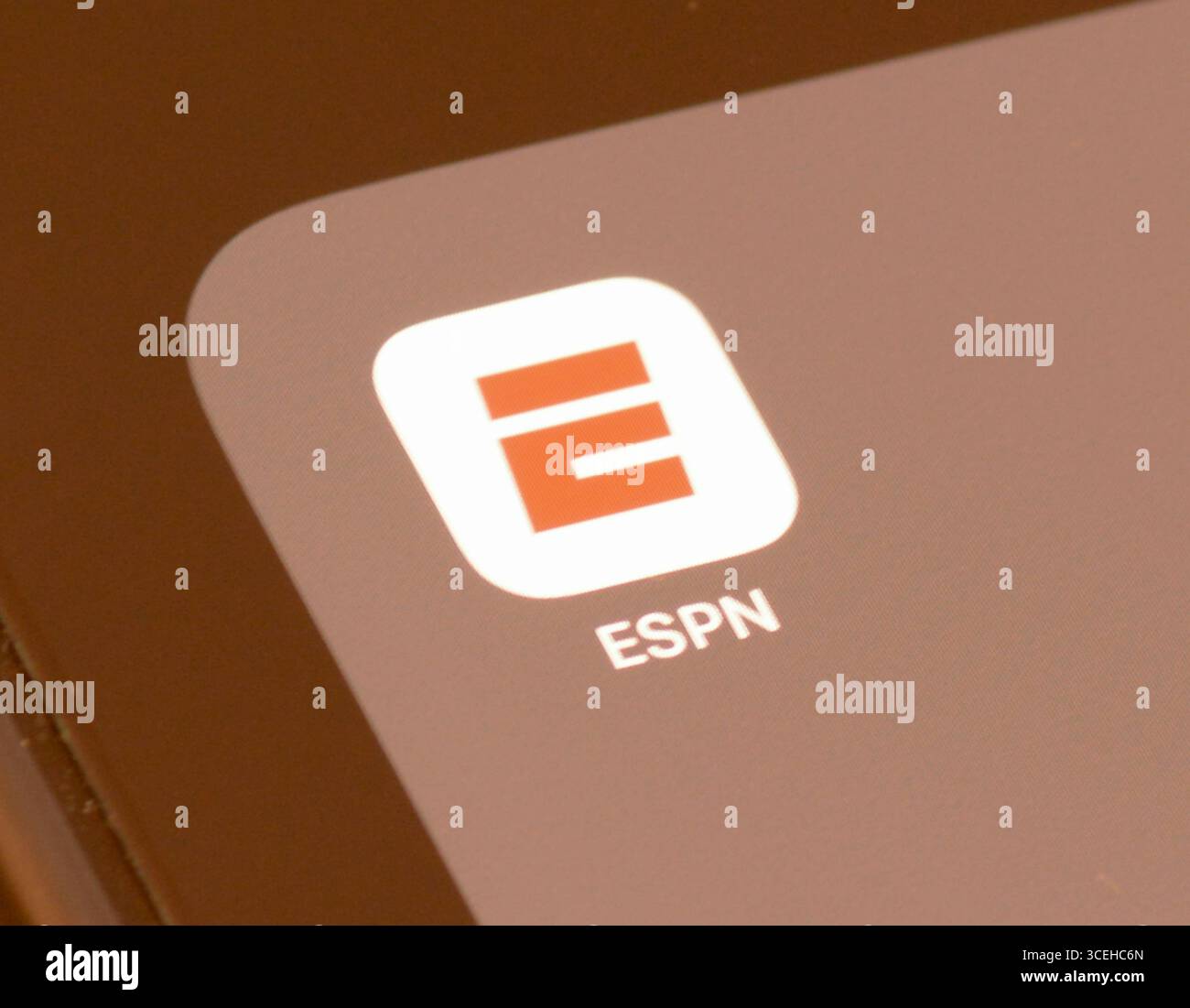 App sport ESPN sullo schermo di uno smartphone Foto Stock App sport ESPN sullo schermo di uno smartphone Foto Stock