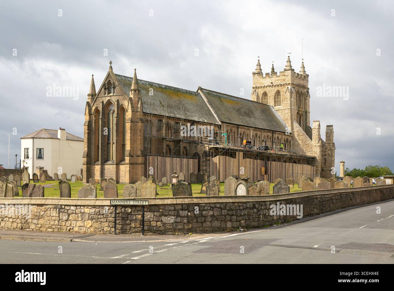 St Hilda's Church, Church of Saint Hilda, Hartlepool Headland, County Durham, Inghilterra, Regno Unito Foto Stock