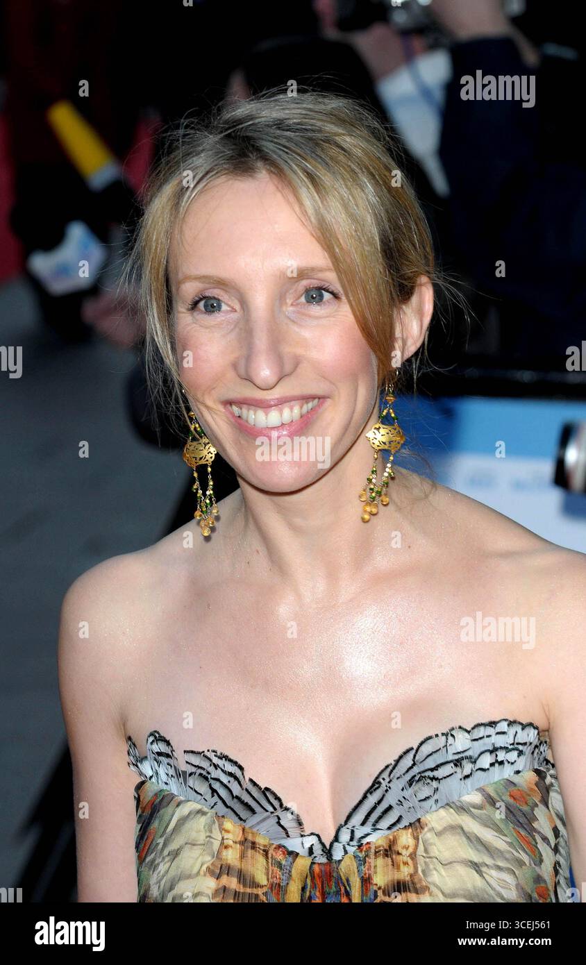 Sam Taylor Wood alla prima inglese di "flashbacks of A Fool" all'Empire Leicester Square di Londra - 13 aprile 2008 Foto Stock