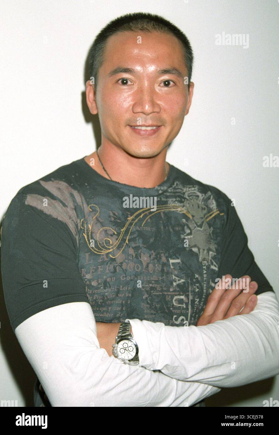 Collin Chou ad una chiamata fotografica per il "Regno Proibito" al Four Seasons Hotel di Los Angeles - 11 aprile 2008 Foto Stock