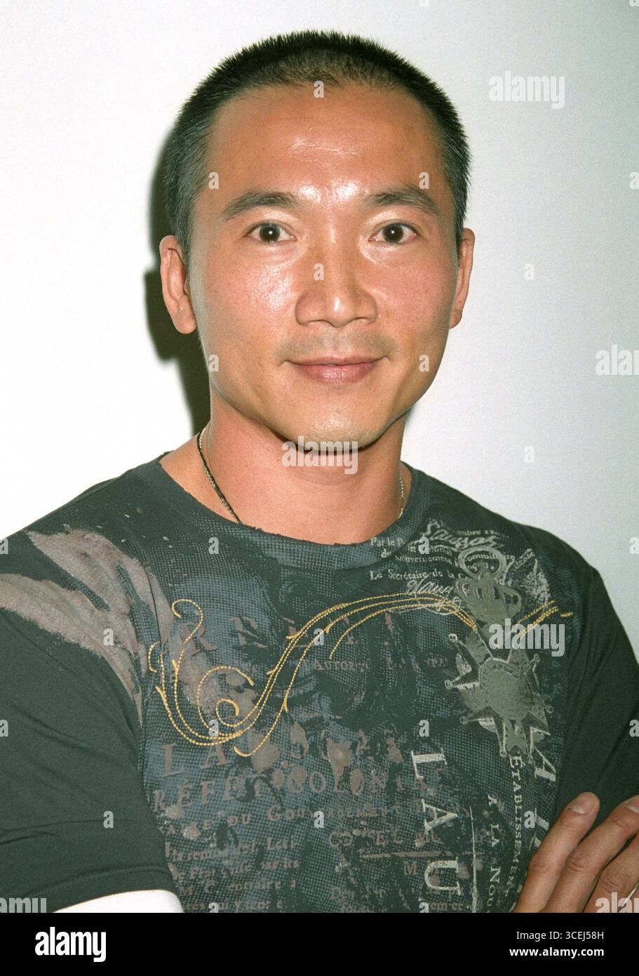 Collin Chou ad una chiamata fotografica per il "Regno Proibito" al Four Seasons Hotel di Los Angeles - 11 aprile 2008 Foto Stock