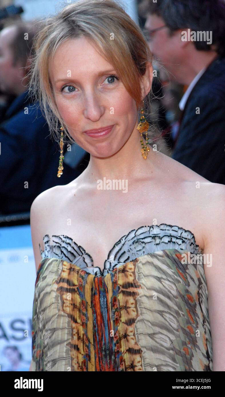 Sam Taylor Wood alla prima inglese di "flashbacks of A Fool" all'Empire Leicester Square di Londra - 13 aprile 2008 Foto Stock