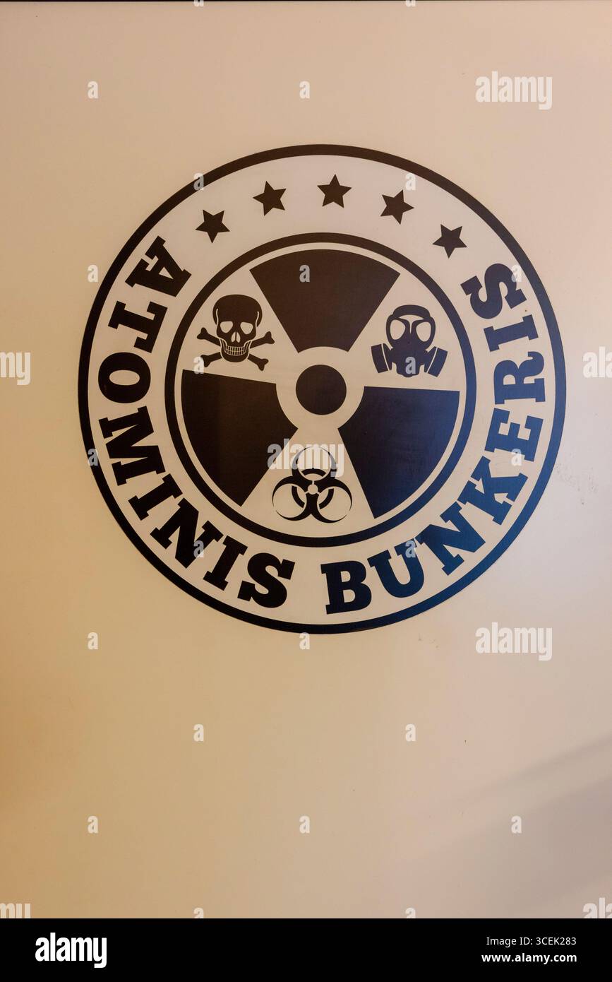 Museo Atomic KGB Bunker, Kaunas, Lituania, Europa settentrionale Foto Stock