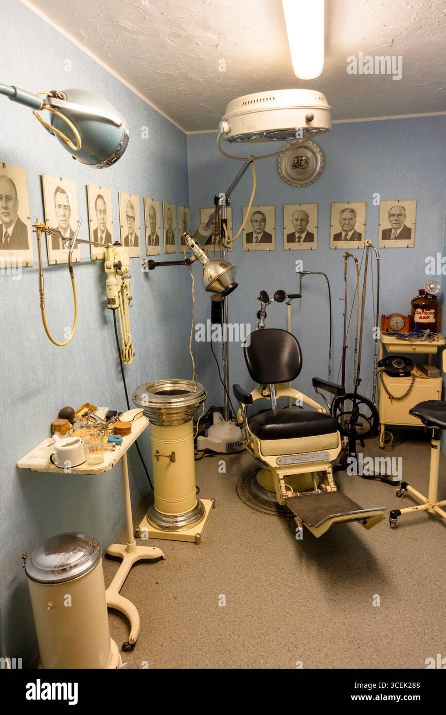 Museo Atomic KGB Bunker, Kaunas, Lituania, Europa settentrionale Foto Stock