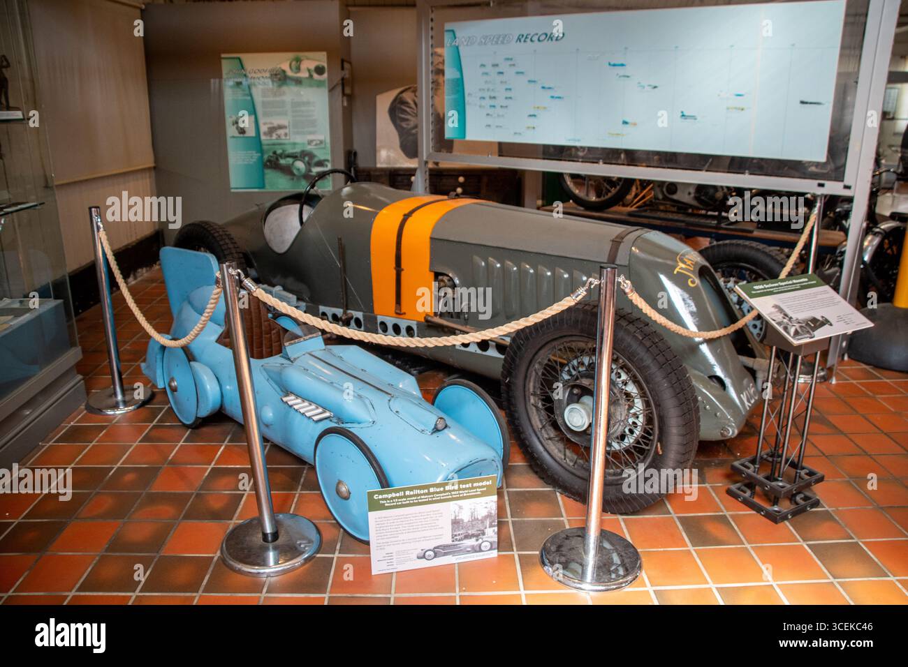 Brooklands Museum - auto da corsa Foto Stock