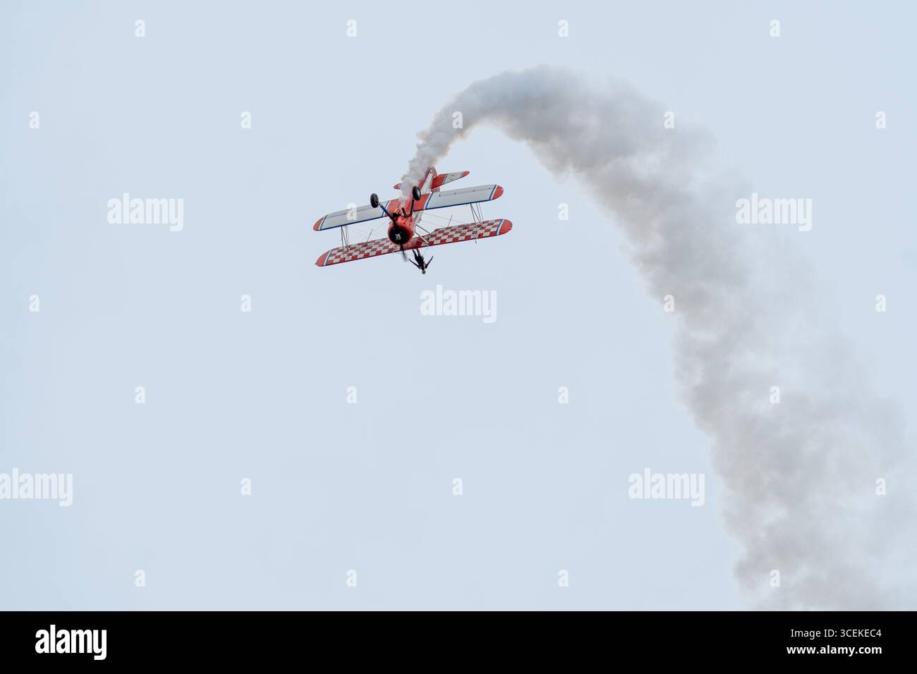 IWM Duxford Summer Airshow Aerosuperbatic Wing Walkers Foto Stock