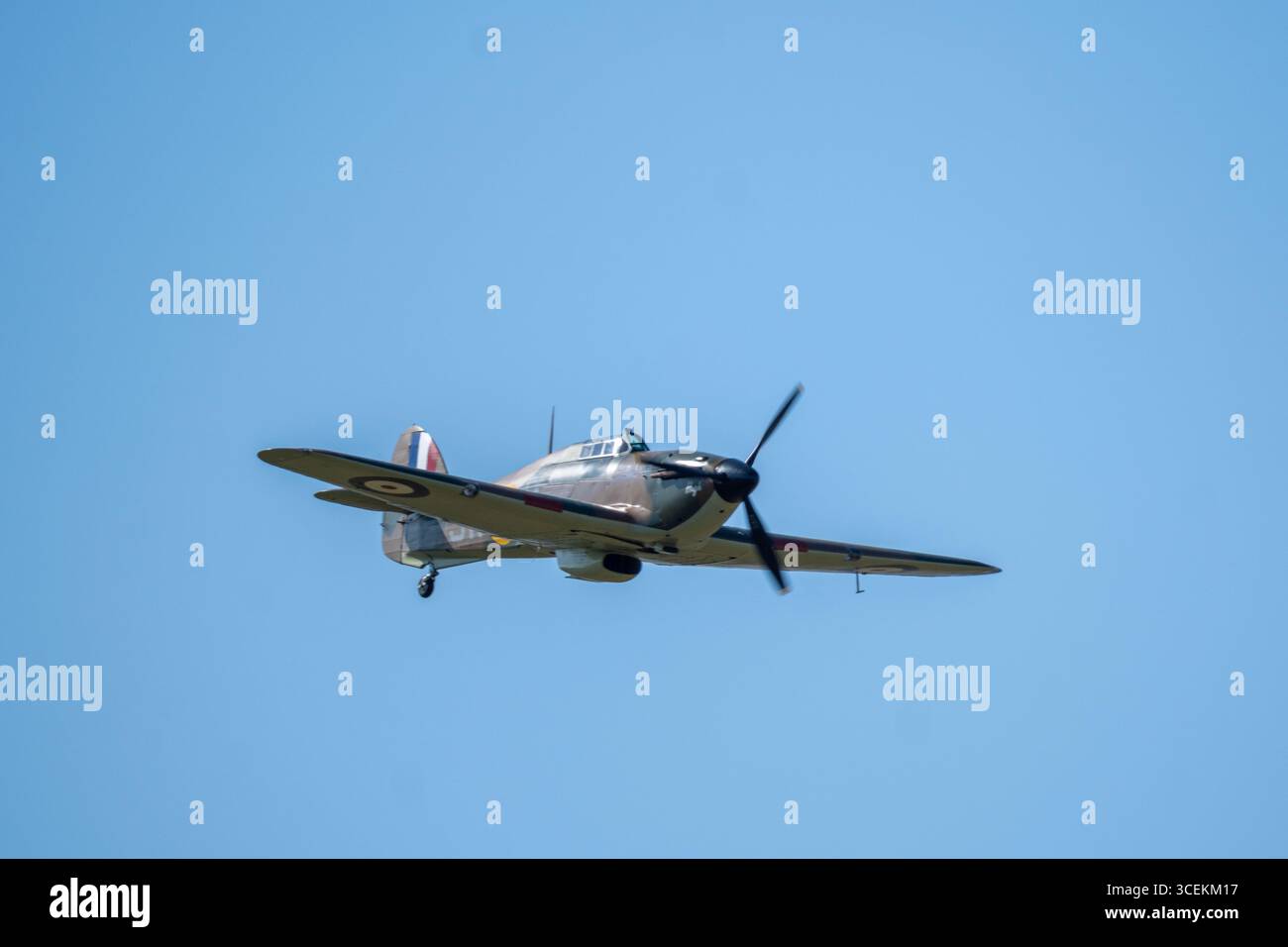 Headcorn Battle of Britain Airshow, Hurricane Foto Stock