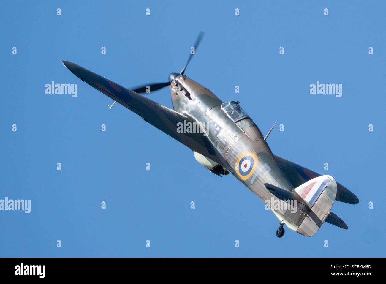 Headcorn Battle of Britain Airshow, Hurricane Foto Stock