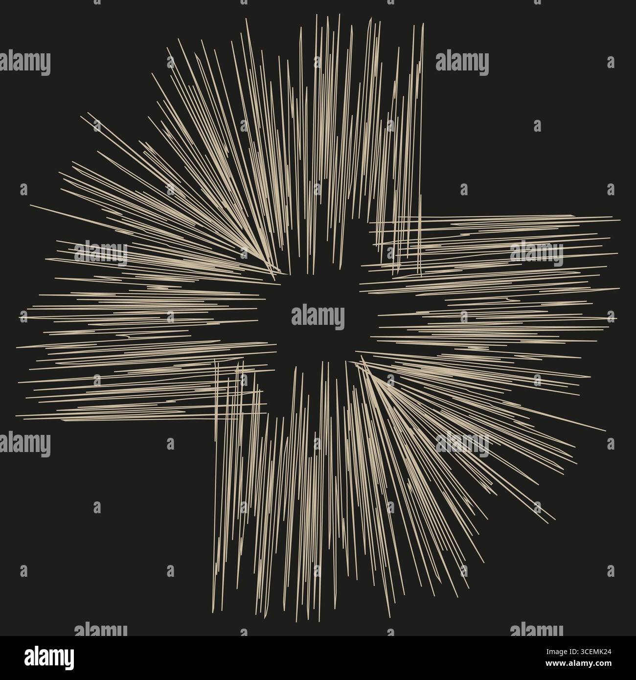 Esplosione della linea astratta. Schema burst radiale. Vettore movimento dinamico. Elemento stellare caotico. Illustrazione Vettoriale Esplosione della linea astratta. Schema burst radiale. Vettore movimento dinamico. Elemento stellare caotico. Illustrazione Vettoriale