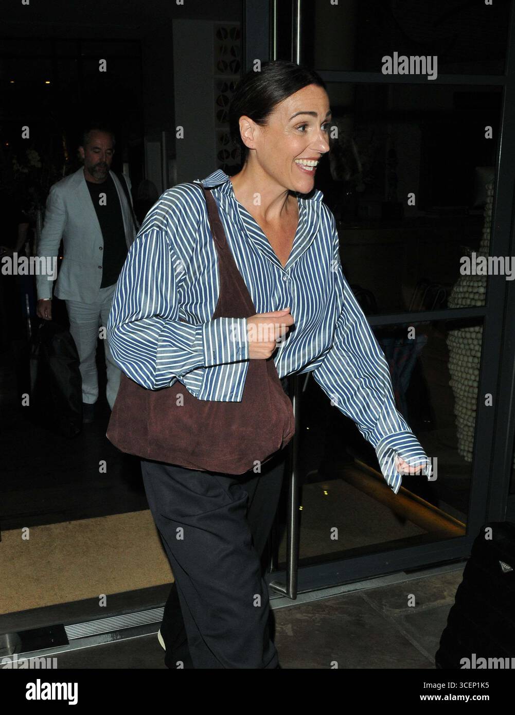 Londra, Regno Unito. 18 agosto 2025. Suranne Jones alla proiezione speciale TV "ostaggio" & Q&A, The Ham Yard Hotel, Denman Street, lunedì 18 agosto 2025 a Londra, Inghilterra, Regno Unito. CAP/CAN © CAN/Capital Pictures credito: Capital Pictures/Alamy Live News Foto Stock