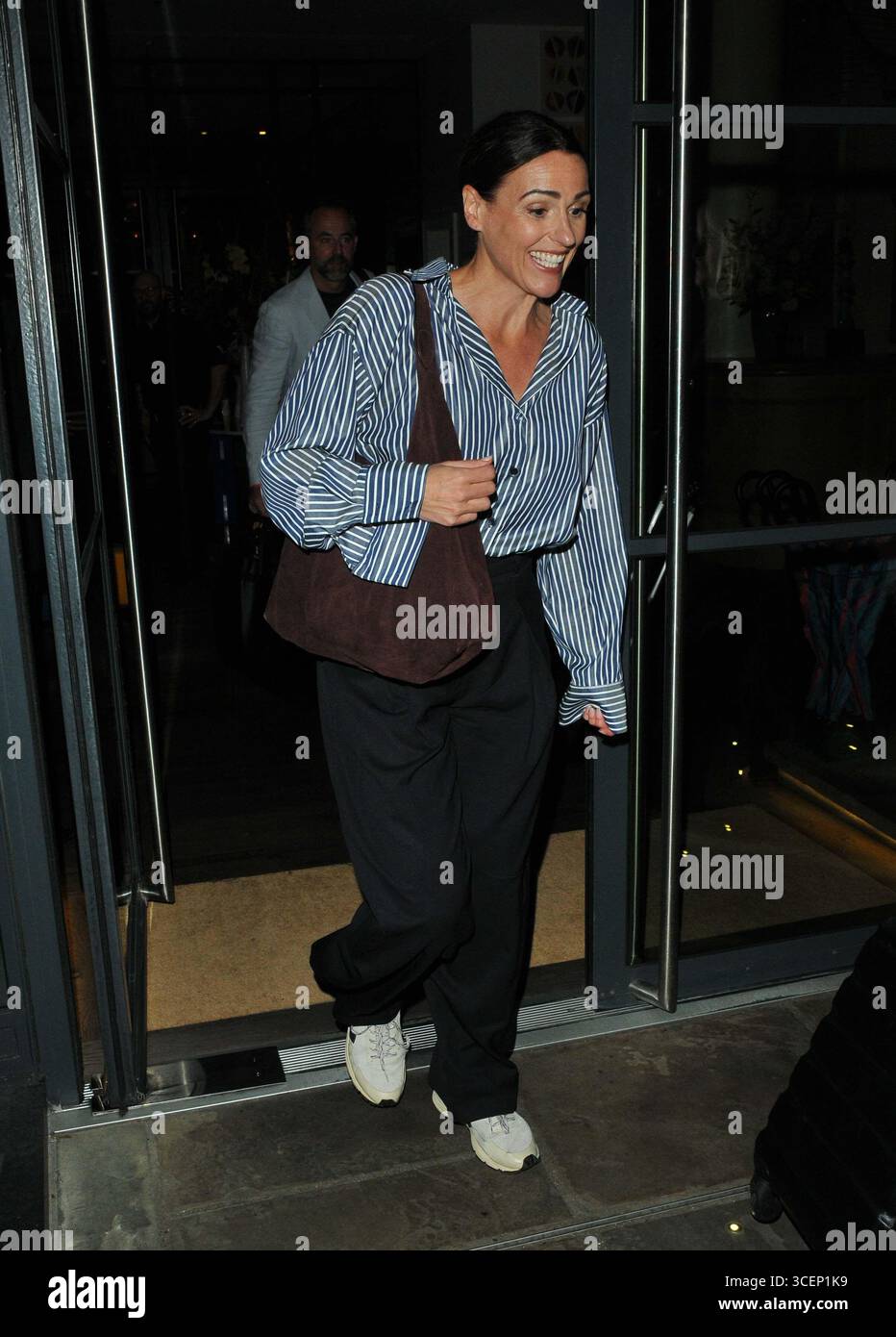 Londra, Regno Unito. 18 agosto 2025. Suranne Jones alla proiezione speciale TV "ostaggio" & Q&A, The Ham Yard Hotel, Denman Street, lunedì 18 agosto 2025 a Londra, Inghilterra, Regno Unito. CAP/CAN © CAN/Capital Pictures credito: Capital Pictures/Alamy Live News Foto Stock