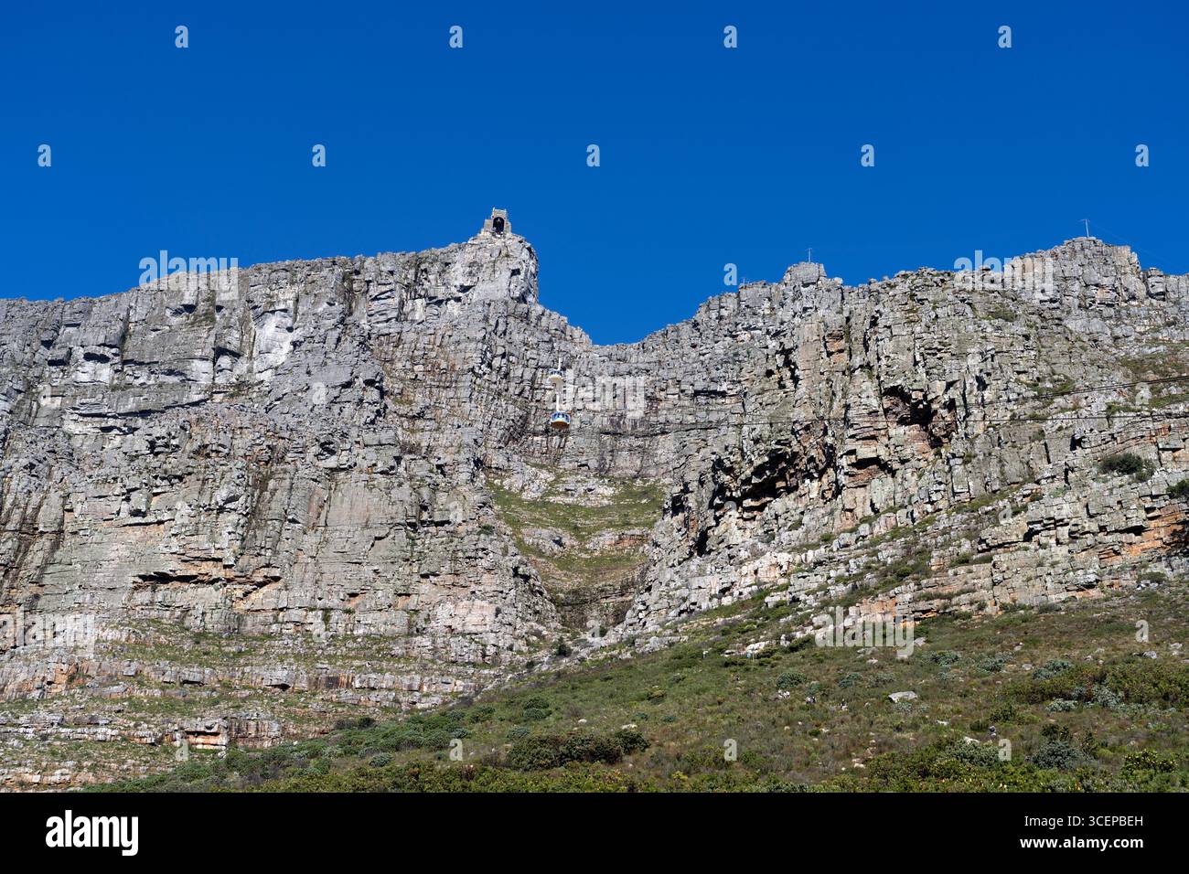 Funivia di Table Mountain - città del Capo - Sud Africa Foto Stock