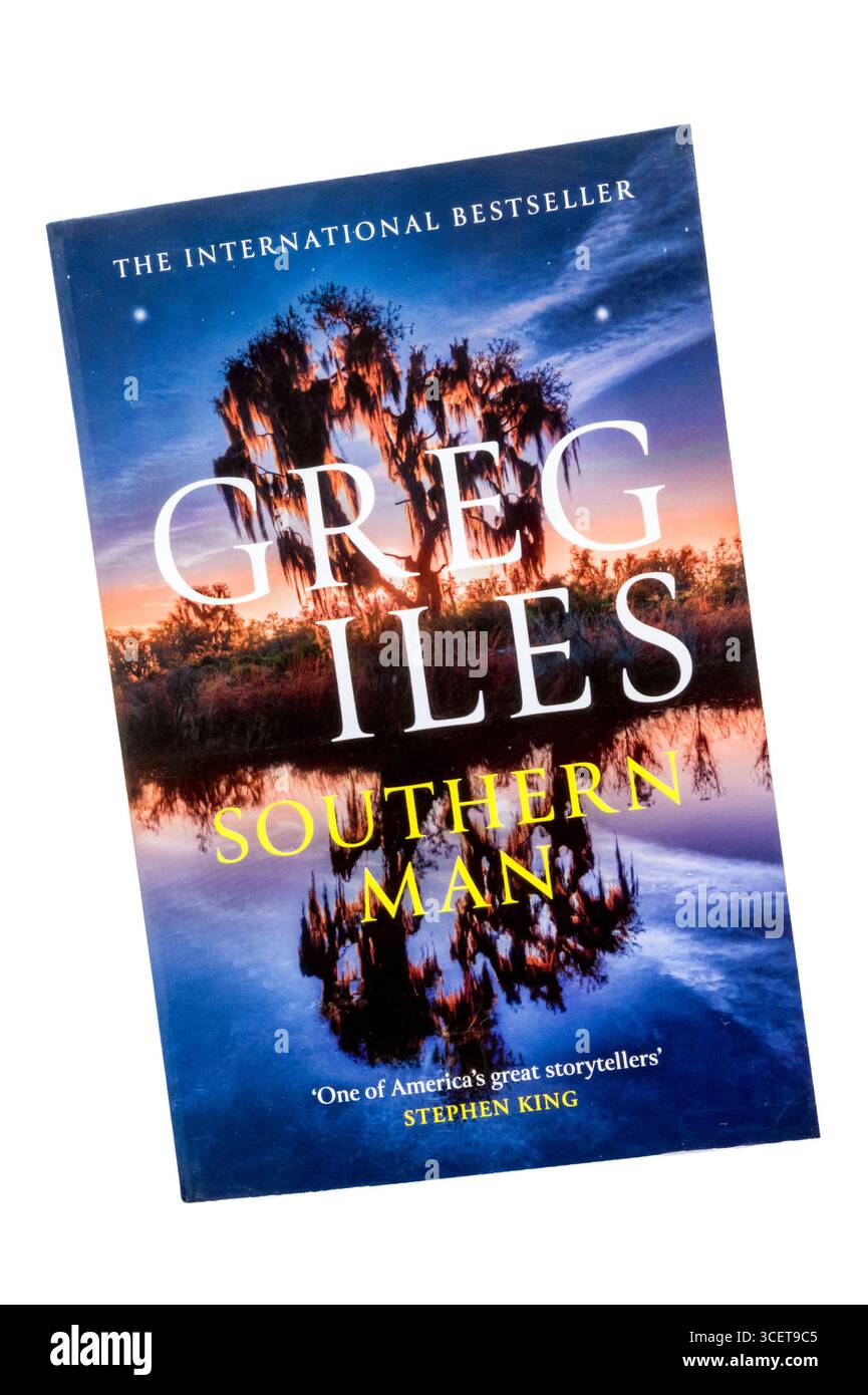 Una copia cartacea di Southern Man di Greg Iles. Pubblicato per la prima volta nel 2024. Foto Stock
