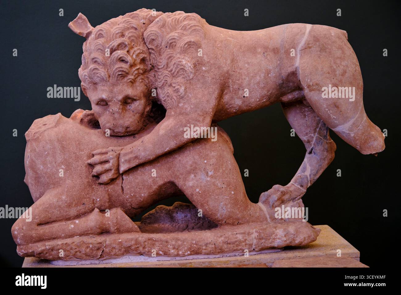 Grecia, Peloponneso, sito archeologico di Messene, museo archeologico Foto Stock