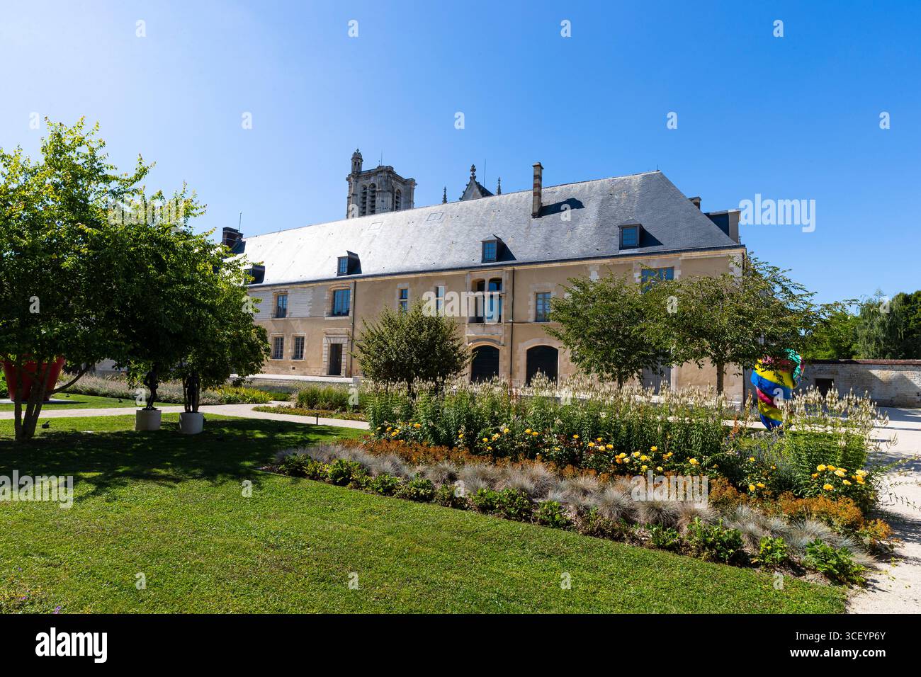 Museo d'arte moderna (Musée d'Art moderne), Troyes, Aube, Francia Foto Stock
