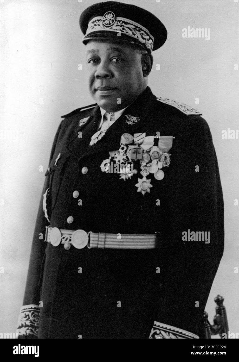 Félix Éboué era un importante amministratore coloniale francese e leader politico, particolarmente noto per il suo ruolo nelle forze francesi libere durante la seconda guerra mondiale. La foto fu scattata prima del 1944. Foto Stock