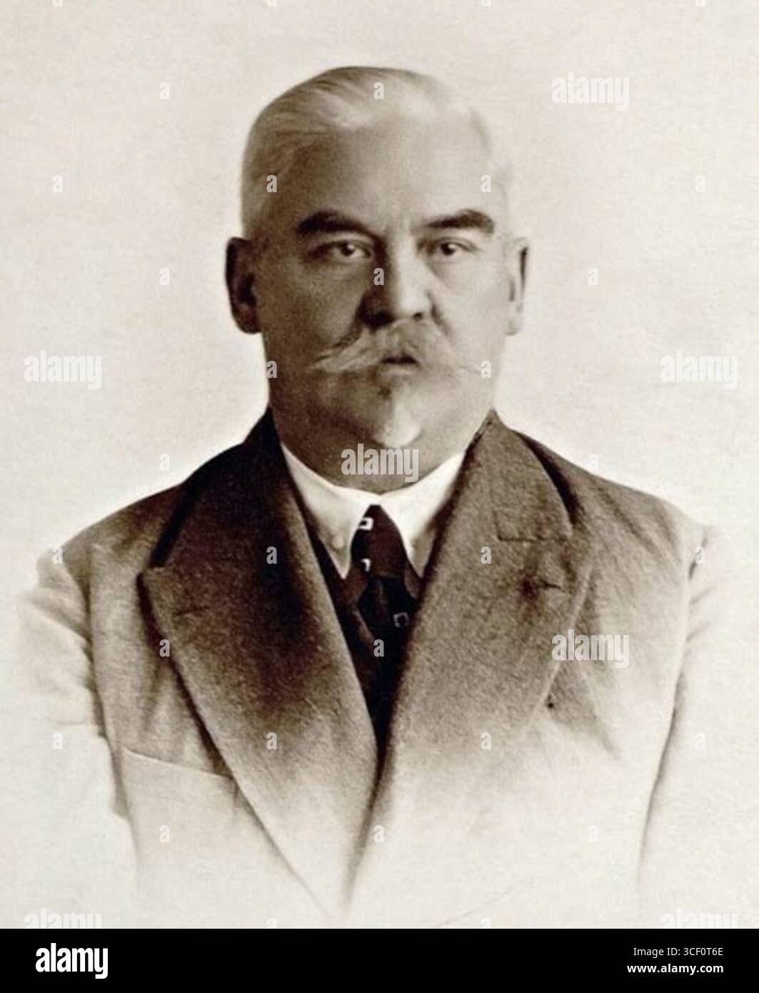 Aleksander Achmatowicz (1865-1944), avvocato polacco e senatore della seconda Repubblica polacca (II RP), attivo prima del 1939. Foto Stock