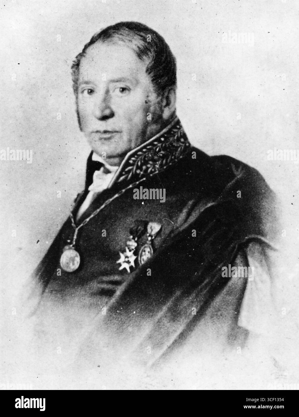 Frans von Schéele, una figura storica, con un'immagine catturata il 6 agosto 2014, che rappresenta una figura di epoca moderna. Foto Stock