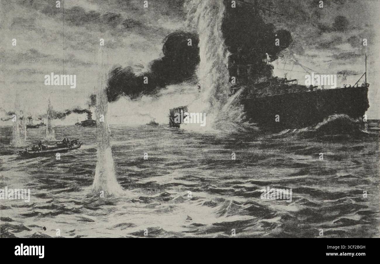 Nella notte tra il 9 e il 10 giugno 1918, i lanci di pattuglia a motore italiani, comandati da Luigi Rizzo, silurarono una dreadnought austriaca nei pressi di Pola, segnando una significativa azione navale nella prima guerra mondiale Foto Stock