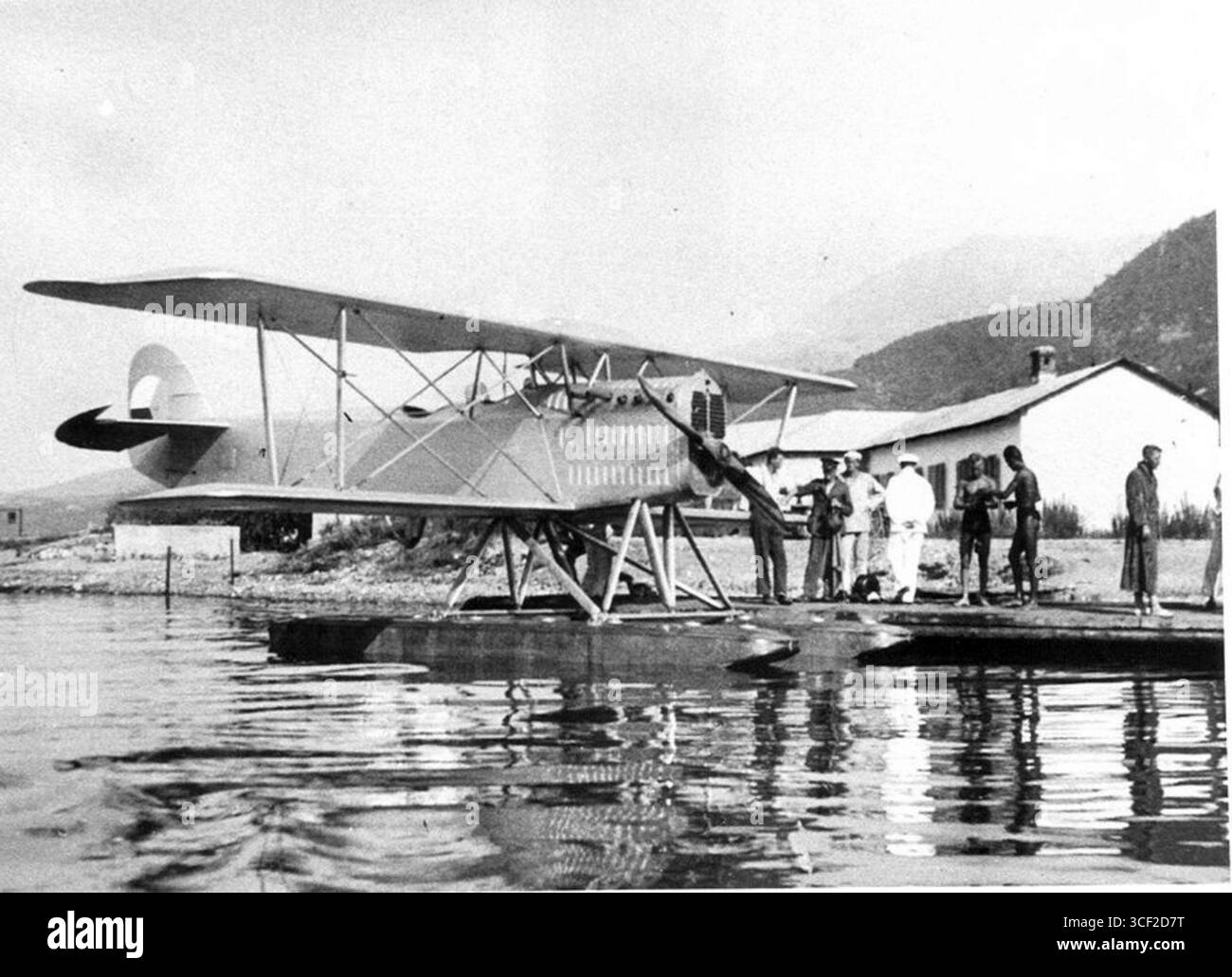 L'aereo Aero A-29, mostrato alla base aerea di Kumbor il 30 novembre 1927, è un primo esempio di aviazione cecoslovacca. Il suo design riflette i progressi tecnologici degli anni '1920 nell'aviazione militare. Foto Stock