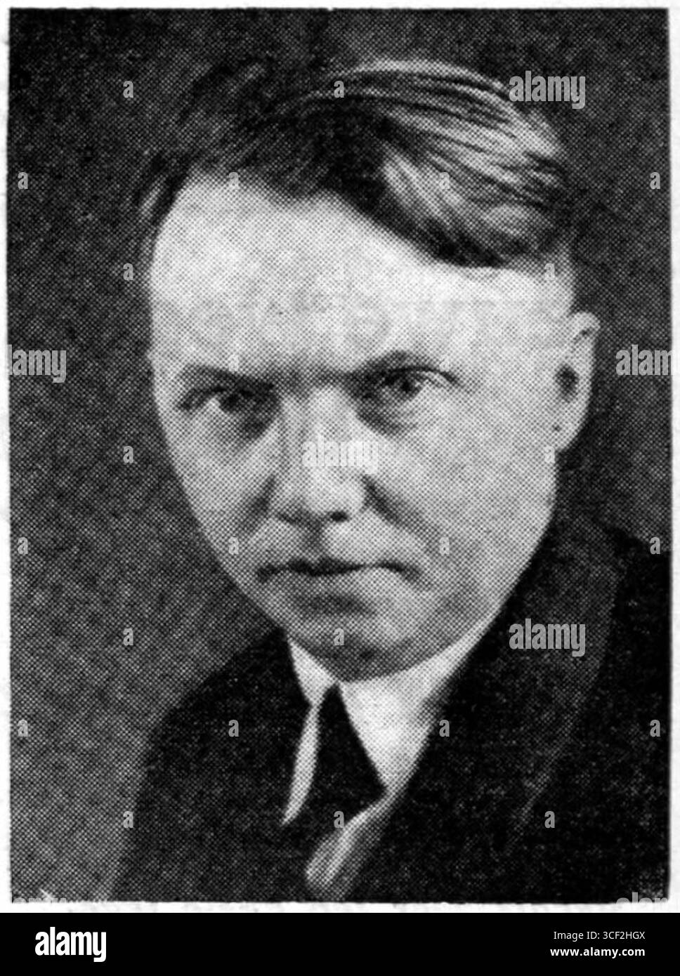 Hendrik Andriessen, un notevole compositore olandese, è presente in questa fotografia del 1939. Il suo lavoro fu influente nella musica classica del XX secolo. Foto Stock