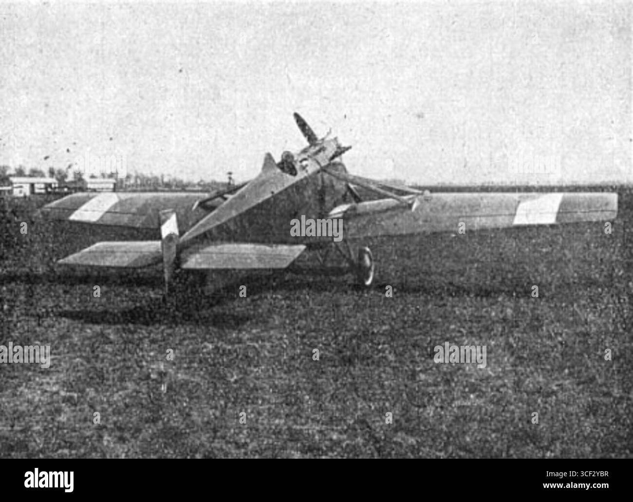 L'Avia BH-3, alimentato dal motore Walter W-IV, è mostrato in questa edizione di maggio 1924 di Letectví. L'aereo faceva parte dei primi sviluppi dell'aviazione in Cecoslovacchia. Foto Stock