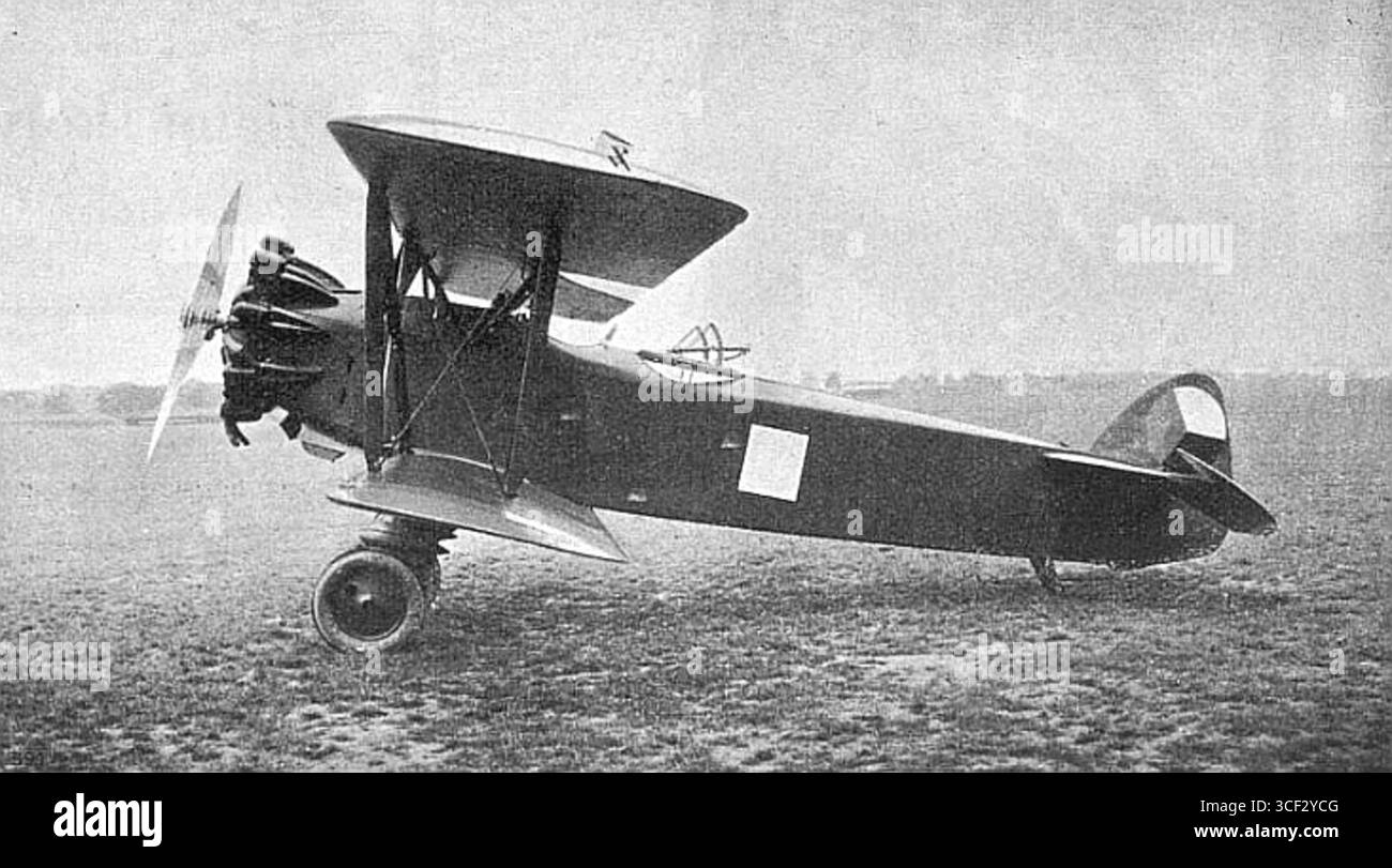 L'Aero AP.32 era un aereo ceco presentato nell'edizione di settembre 1930 di *Letectví*. Il design e le capacità dell'aereo rimangono parte della prima storia dell'aviazione in Cecoslovacchia. Foto Stock