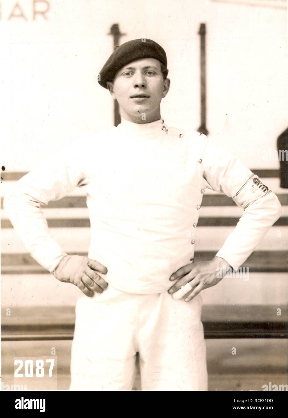 Attila Petschauer ha partecipato alle Olimpiadi di Amsterdam del 1928. La sua partecipazione è un momento significativo nella storia olimpica, che riflette lo spirito della competizione internazionale. Foto Stock