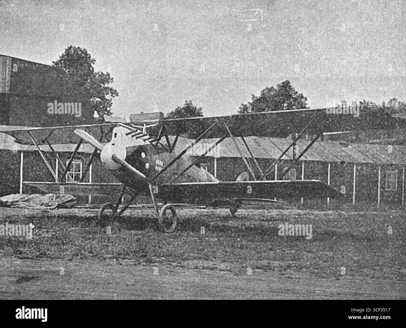 Una fotografia del 1923 del Molík H 1,11, un aereo militare ceco. È stato sviluppato come aereo da battaglia dalla Military Aircraft Factory. Foto Stock