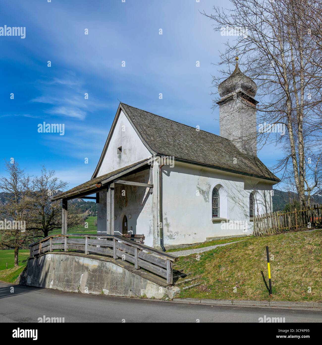 Santa Katharina e St. Silvester nel quartiere Imberg di Sonthofen Foto Stock